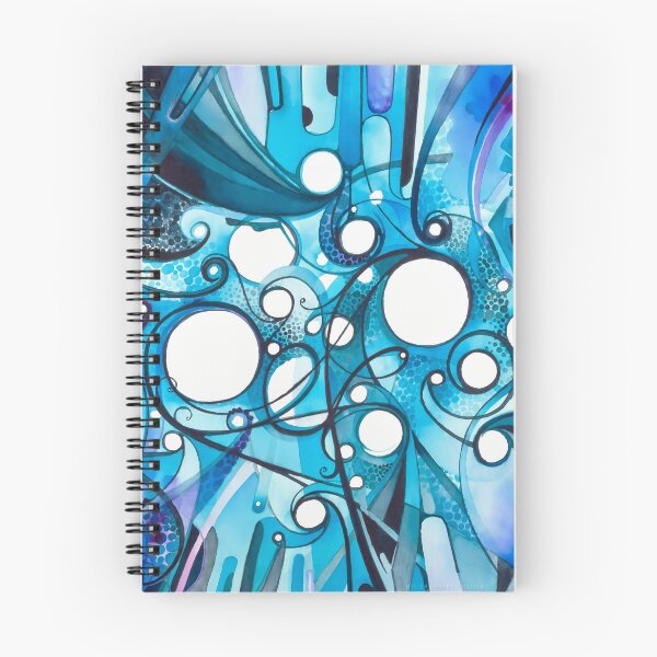 Item preview, Medium Hadron Collider - Watercolor Painting designed and sold by jeffjag.