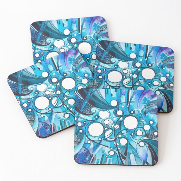 Item preview, Medium Hadron Collider - Watercolor Painting designed and sold by jeffjag.