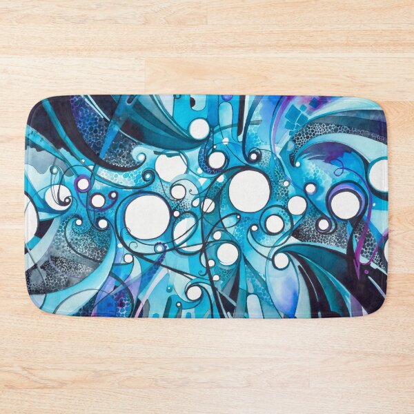 Item preview, Medium Hadron Collider - Watercolor Painting designed and sold by jeffjag.
