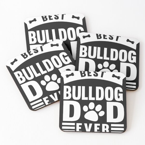 Item preview, Best Bulldog Dad Ever designed and sold by zedesignn.