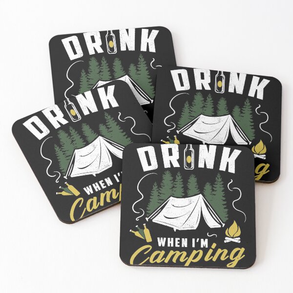 Item preview, Love Camping Love Drinking Love Funny Designs Gift  print designed and sold by Lisbob.