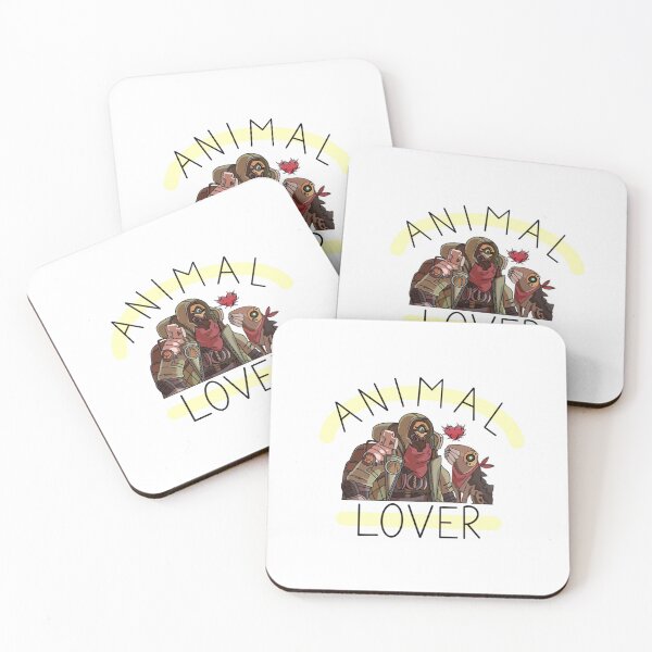 Animal Lover Coasters (Set of 4)