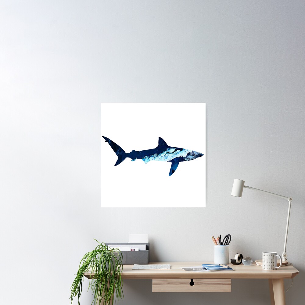 Ocean Shark  Poster for Sale by Noah357