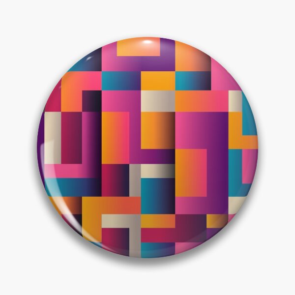 Item preview, Colorful Geometric Pattern designed and sold by AmandaDesign.