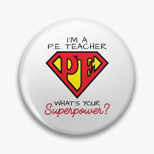 Artikelvorschau, Superhero PE Teacher Shirt entworfen und verkauft von redbehren.