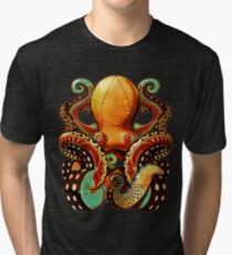 the octopus Tri-blend T-Shirt
