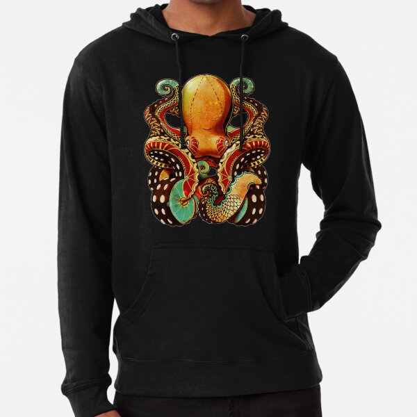 the octopus Lightweight Hoodie