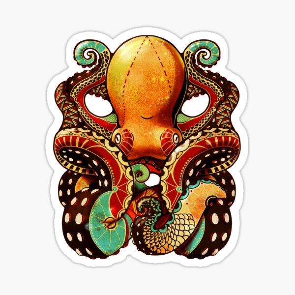 the octopus Sticker