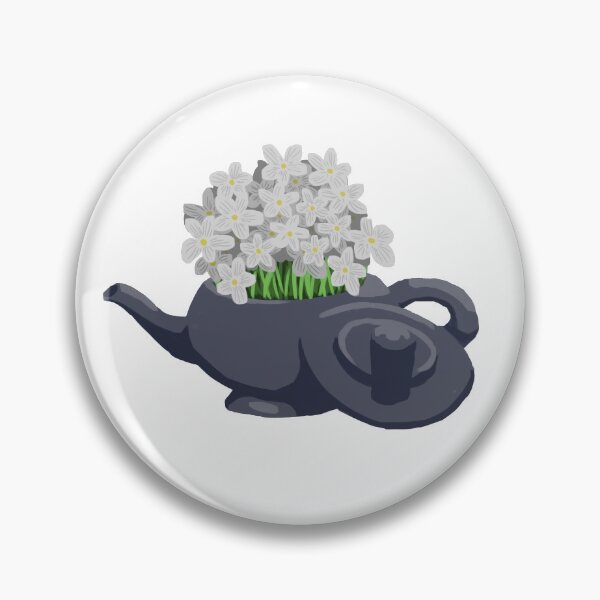 Item preview, flower teapot designed and sold by Michorgeman.