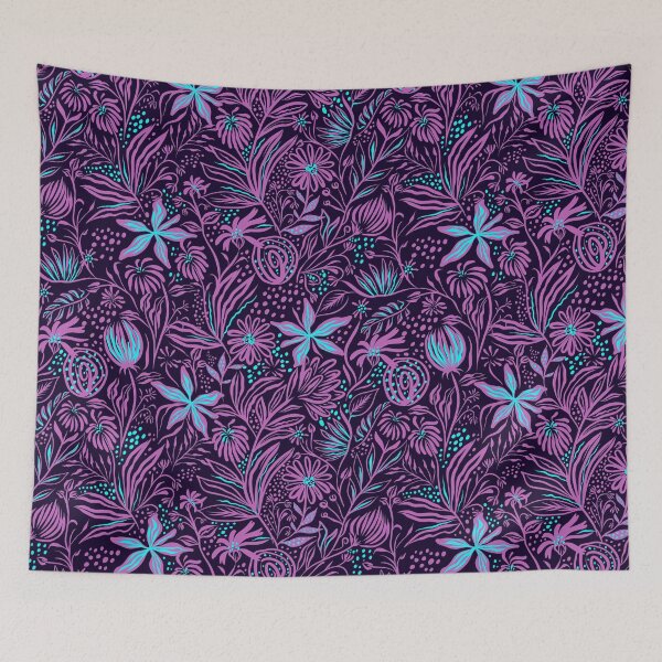 Item preview, Purple Floral Pattern designed and sold by AmandaDesign.