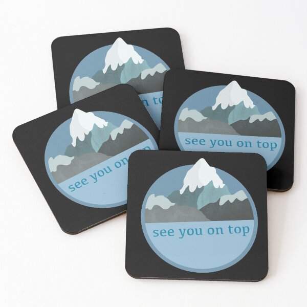 Item preview, See you on top! Hiking in the mountains designed and sold by offtza.