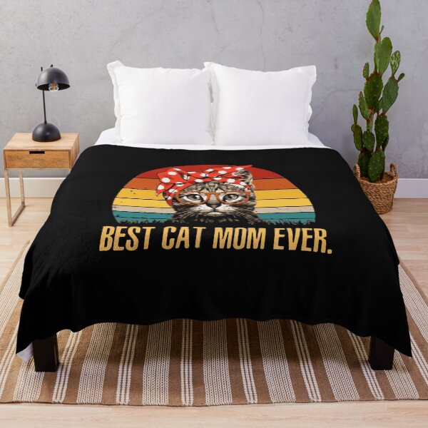 Item preview, best cat mom ever funny vintage designed and sold by chris299.