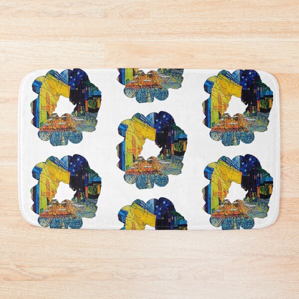 Item preview, Vincent Van Gogh Scrunchie - Cafe Terrace at Night designed and sold by alainakozyart.