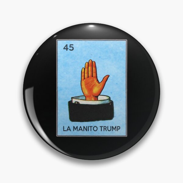 Item preview, Tiny Trump La Mano Hand Funny Loteria Card designed and sold by electrovista.