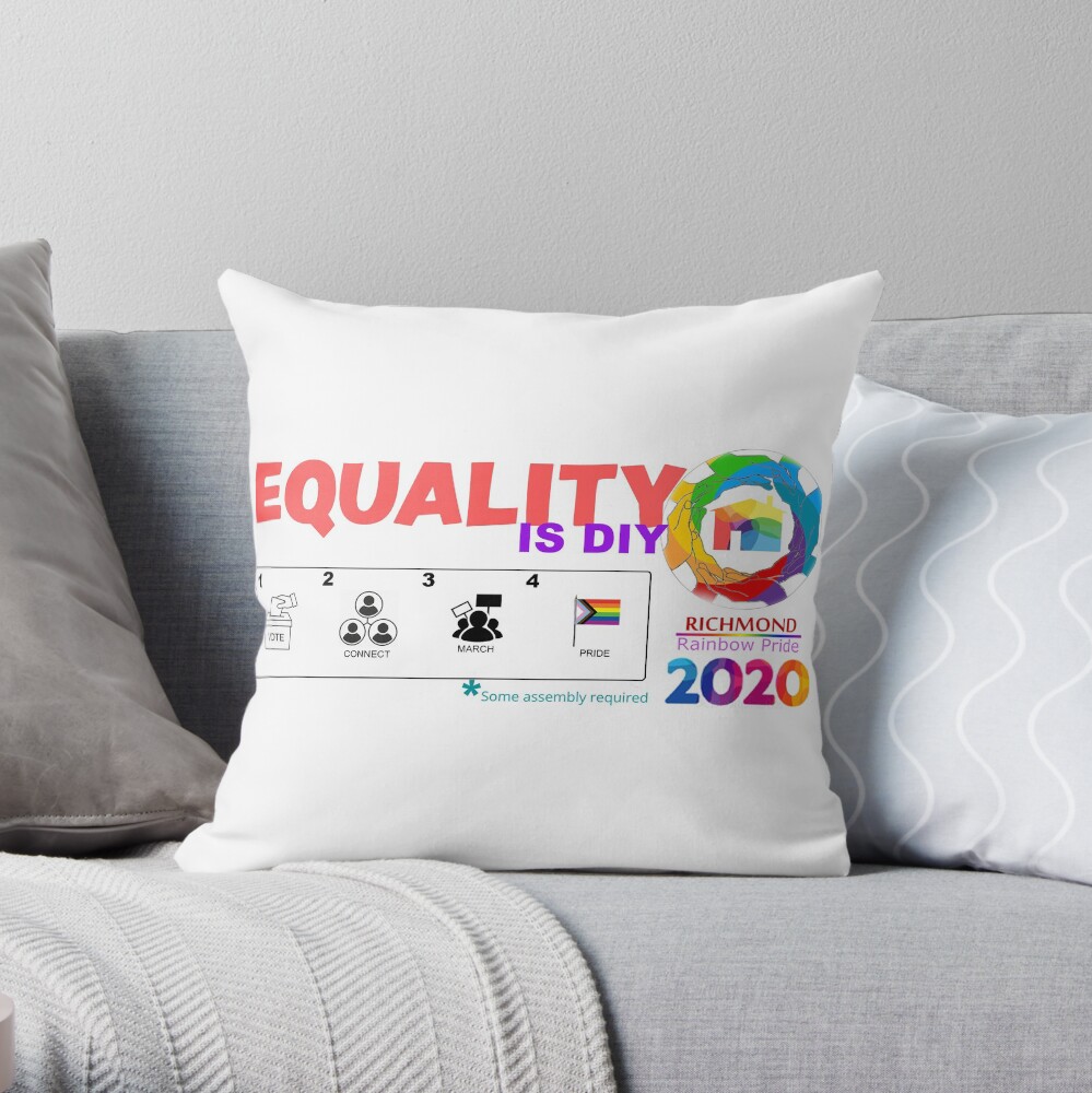 RRPPride2020 Throw Pillow