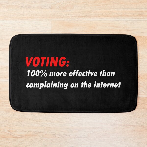 Item preview, Voting: 100% more effective than complaining on the internet designed and sold by ApparelFactory.