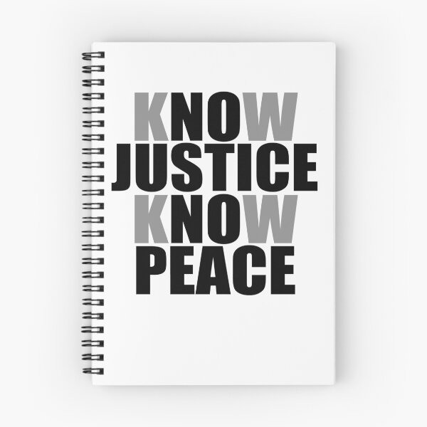Item preview, know Justice know Peace designed and sold by Andrea Lina.