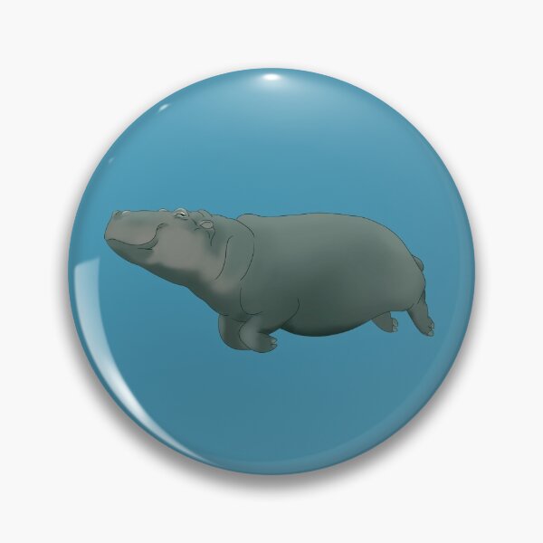 Item preview, Graceful like a Hippo designed and sold by Crittercrazy.