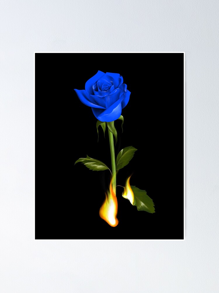 "The Blue Rose Twin Peaks inspired" Poster for Sale by barndogart