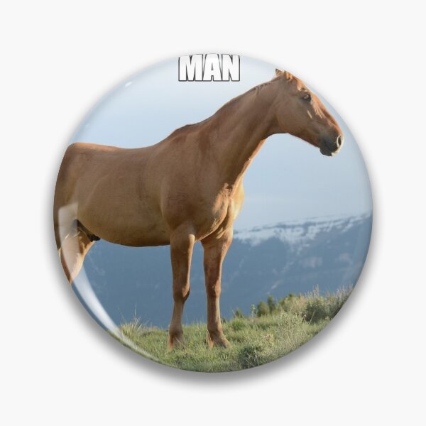 Item preview, Man Horse Meme designed and sold by ForestWarden332.
