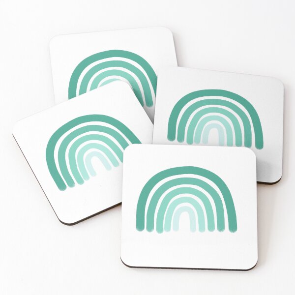Item preview, Simple green shade rainbow  designed and sold by michalsaitowitz.