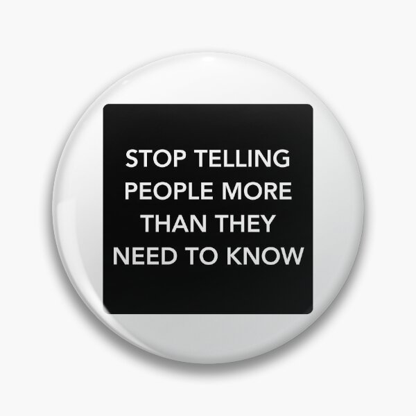 Item preview, Stop telling people..... designed and sold by Elliemacmac.