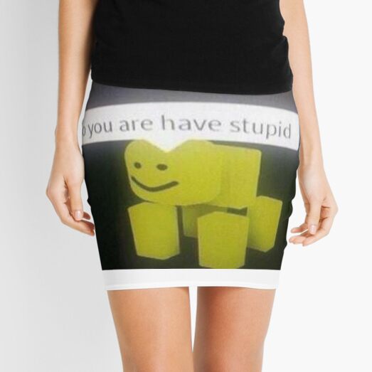 Roblox Meme Mini Skirts Redbubble - roblox mini skirts redbubble