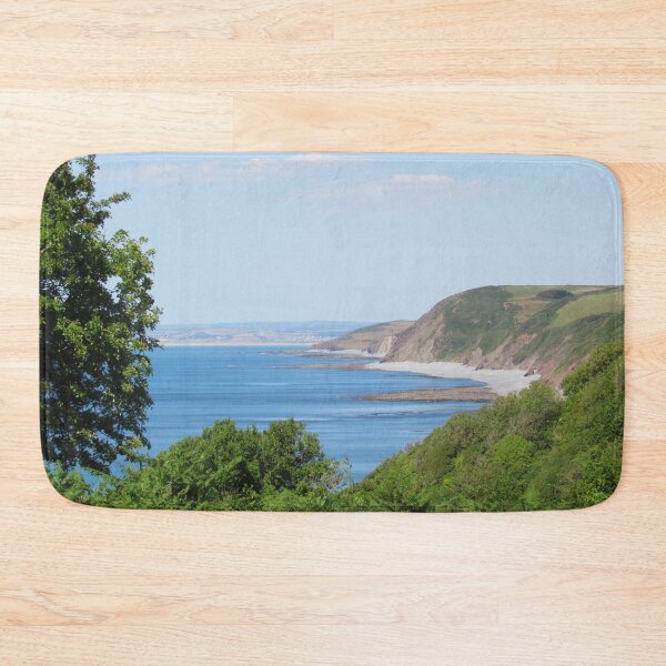 Item preview, Coastline View From Peppercombe designed and sold by WildandDivine.
