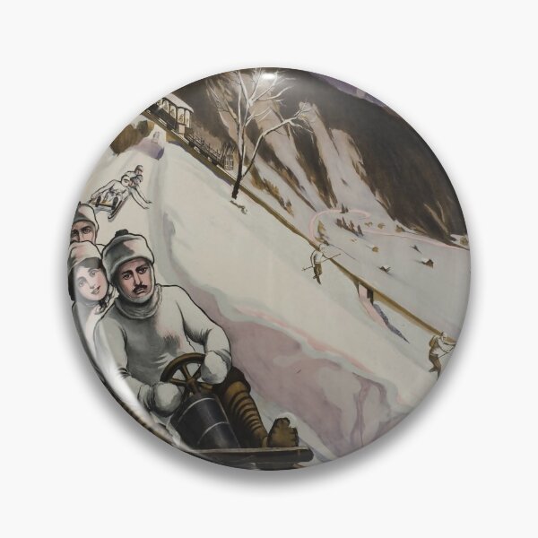 Item preview, Funiculaire Avantis Col de Sonloup vintage travel poster designed and sold by stickart-marek.