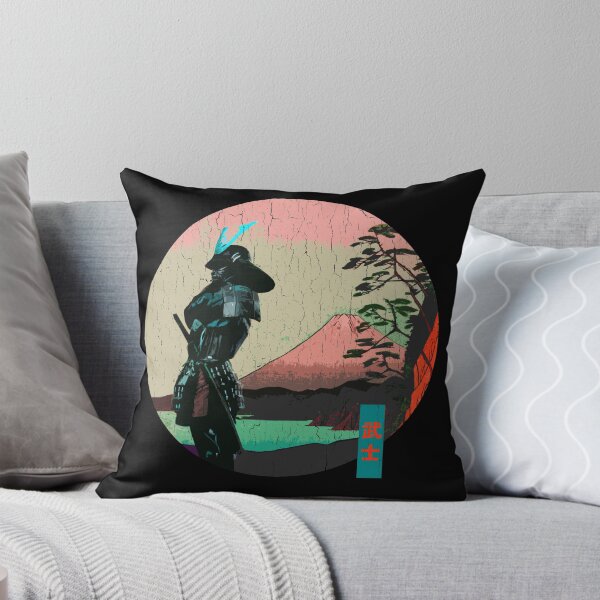 Item preview, Ancient Samurai (aspecto vintage apenado) designed and sold by ROBOTFACE T-Shirts.