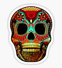 Grunge Skull No.2 Sticker