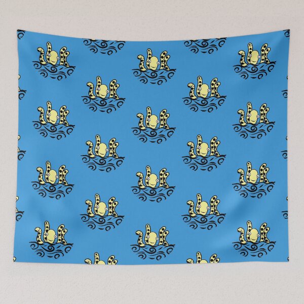 Item preview, Friendly yellow Octopus Cartoon designed and sold by SubtleSplit.