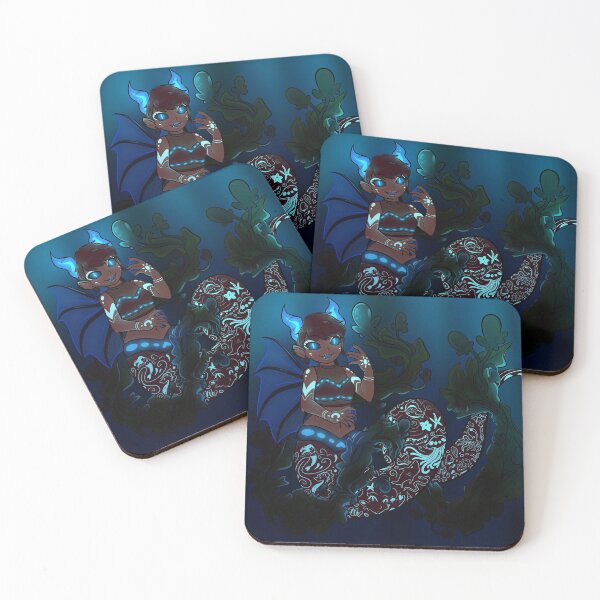 Item preview, Bioluminescent mermaid designed and sold by Phoebubble.