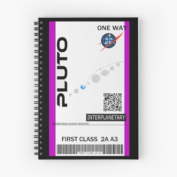 Item preview, Pluto space ticket designed and sold by jc007.