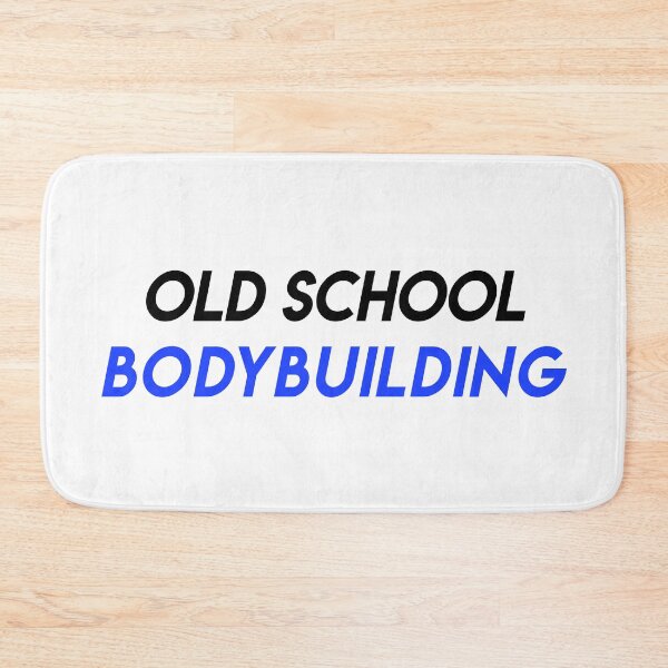 Item preview, Old School Bodybuilding in Blue designed and sold by jackknite.