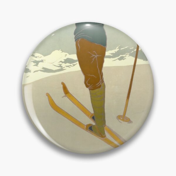 Item preview, Les Grisons 1900 vintage travel poster designed and sold by stickart-marek.