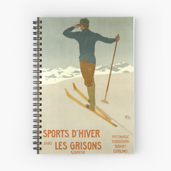 Item preview, Les Grisons 1900 vintage travel poster designed and sold by stickart-marek.