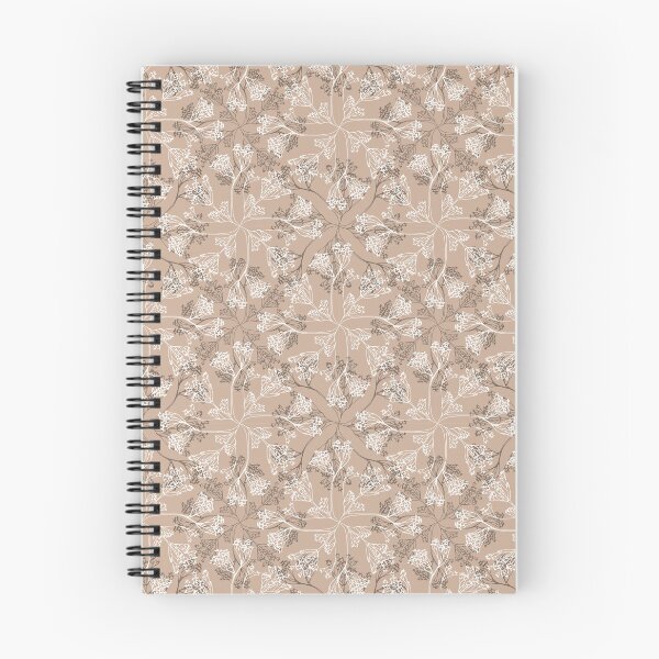 Item preview, Floral lacy seamless pattern on beige. Wild herbs. Wild life designed and sold by Yulia Chepurova.