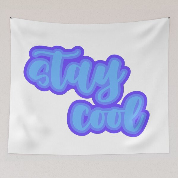 Item preview, Blue Stay Cool designed and sold by kayleeoconnor.