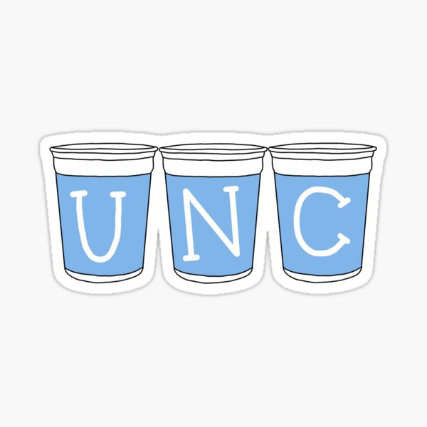UNC Sticker