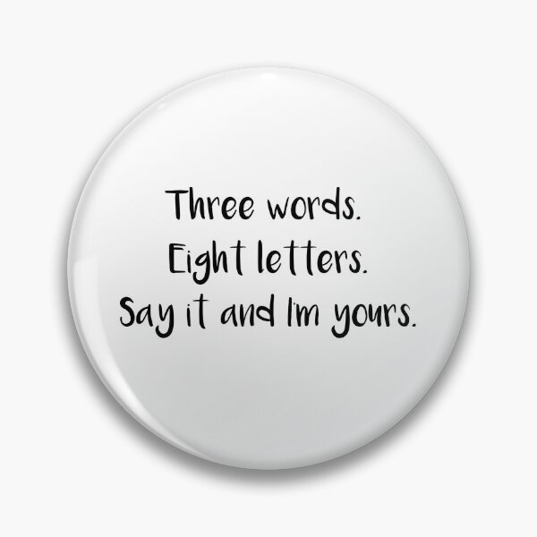 Item preview, Three words eight letters designed and sold by gracetutty.
