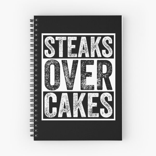 Item preview, Steaks Over Cakes Funny Carnivore Meat Eater designed and sold by inkedtee.