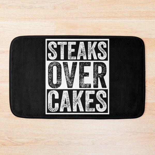 Item preview, Steaks Over Cakes Funny Carnivore Meat Eater designed and sold by inkedtee.
