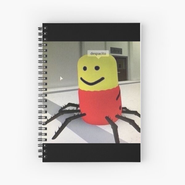 Despacito 2 Spiral Notebook By Liv Cast Redbubble - despacito flamingo roblox library