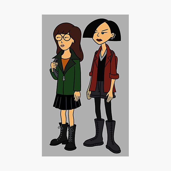 Daria and Jane Photographic Print