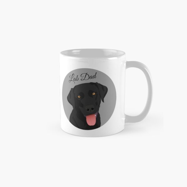black lab coffee mug