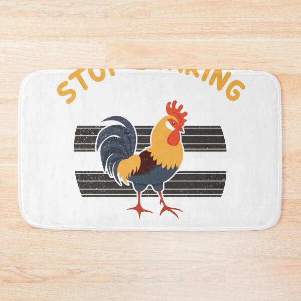 Item preview, Funny Chicken Joke design Stop Staring at My Cock Tee graphic designed and sold by Lisbob.