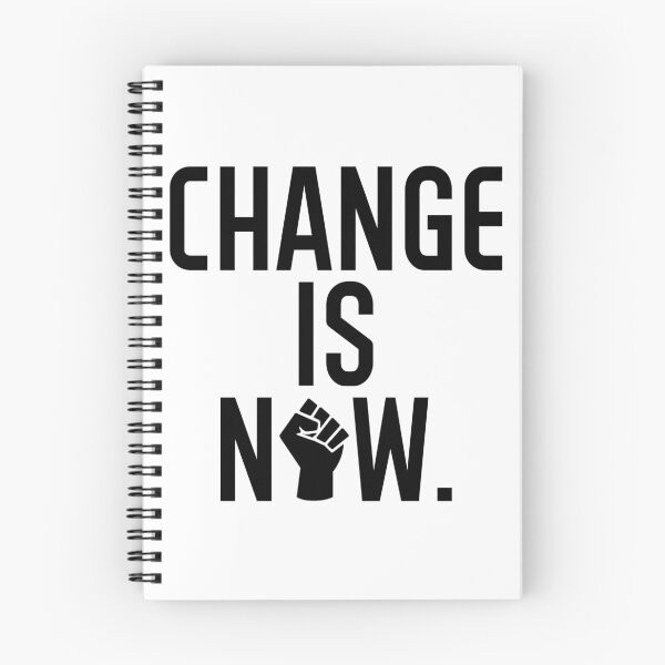 Item preview, Change is Now Black Lives Matter designed and sold by hcohen2000.