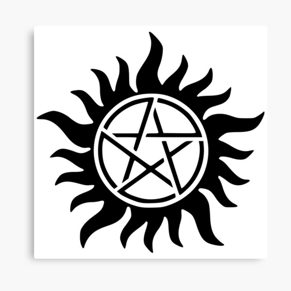 Anti-Possession Logo Sign sup-0502 Doormat Supernatural 