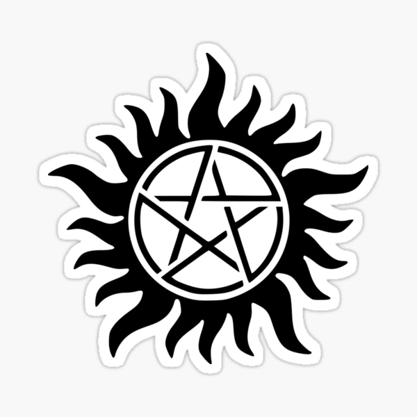 Supernatural Anti Possession Symbol Planner Calendar Scrapbooking Crafting  Stickers